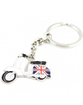 British Vespa Keychain 