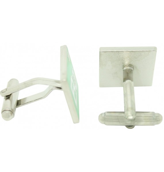 Breaking Bad Cufflinks behind