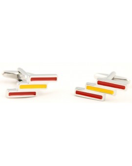 Spain Flag Cufflinks 