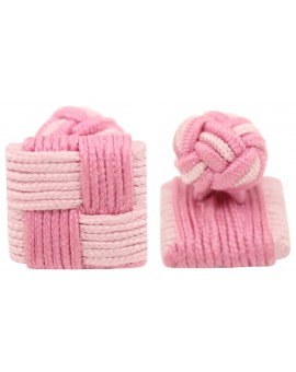 Gemelos elastico rosa y rosa claro