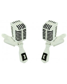 Radio Microphone Cufflinks