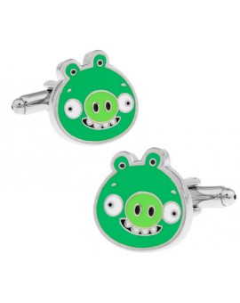 Piglet Angry Birds Cufflinks