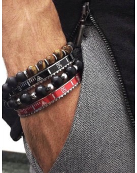 Pulsera Roja Speedometer Official para muñeca