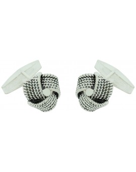 Sterling Silver Ball of Wool Cufflinks