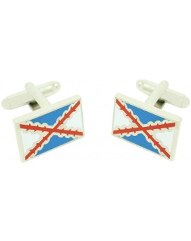 Gemelos para camisa Bandera Tercio de Nápoles