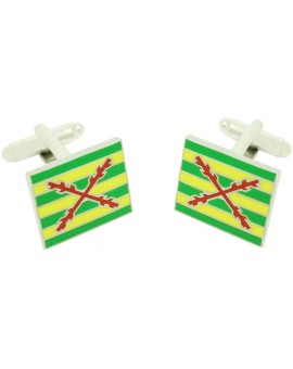 Tercio of Lepanto Flag Cufflinks 