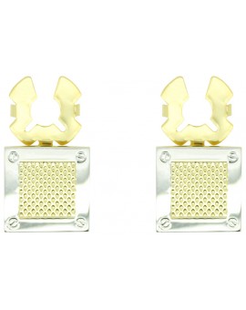 Wickerwork Button Covers