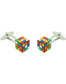 Rubik´s Cube Cufflinks 