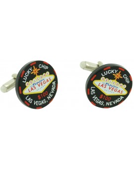 Casino Chip Cufflinks 