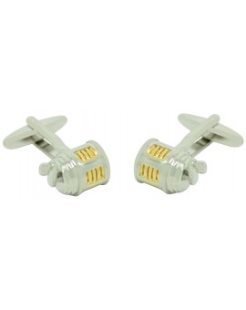 Fishing Reel Cufflinks 