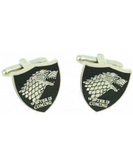Game of Thrones Haus Stark Schild-Manschettenknöpfe im Großhandel