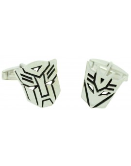 PREMIUM Sterling Silver Transformers Cufflinks