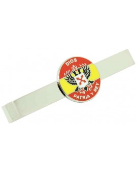 Carlist Spain Flag Tie Clip