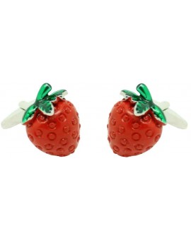 Strawberry Cufflinks 