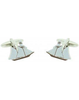 Spanish ship Juan Sebastián Elcano Cufflinks 