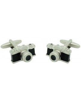 Black Camera Cufflinks 