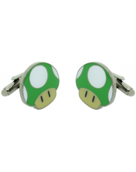 1-UP Mushroom Cufflinks 