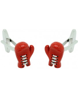 Red Boxing Glove Cufflinks 
