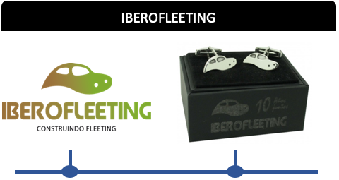 Gemelos para camisa Iberofleeting empresa