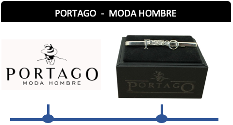 Gemelos para camisa empresa moda portago
